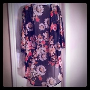 Flowered Kimono